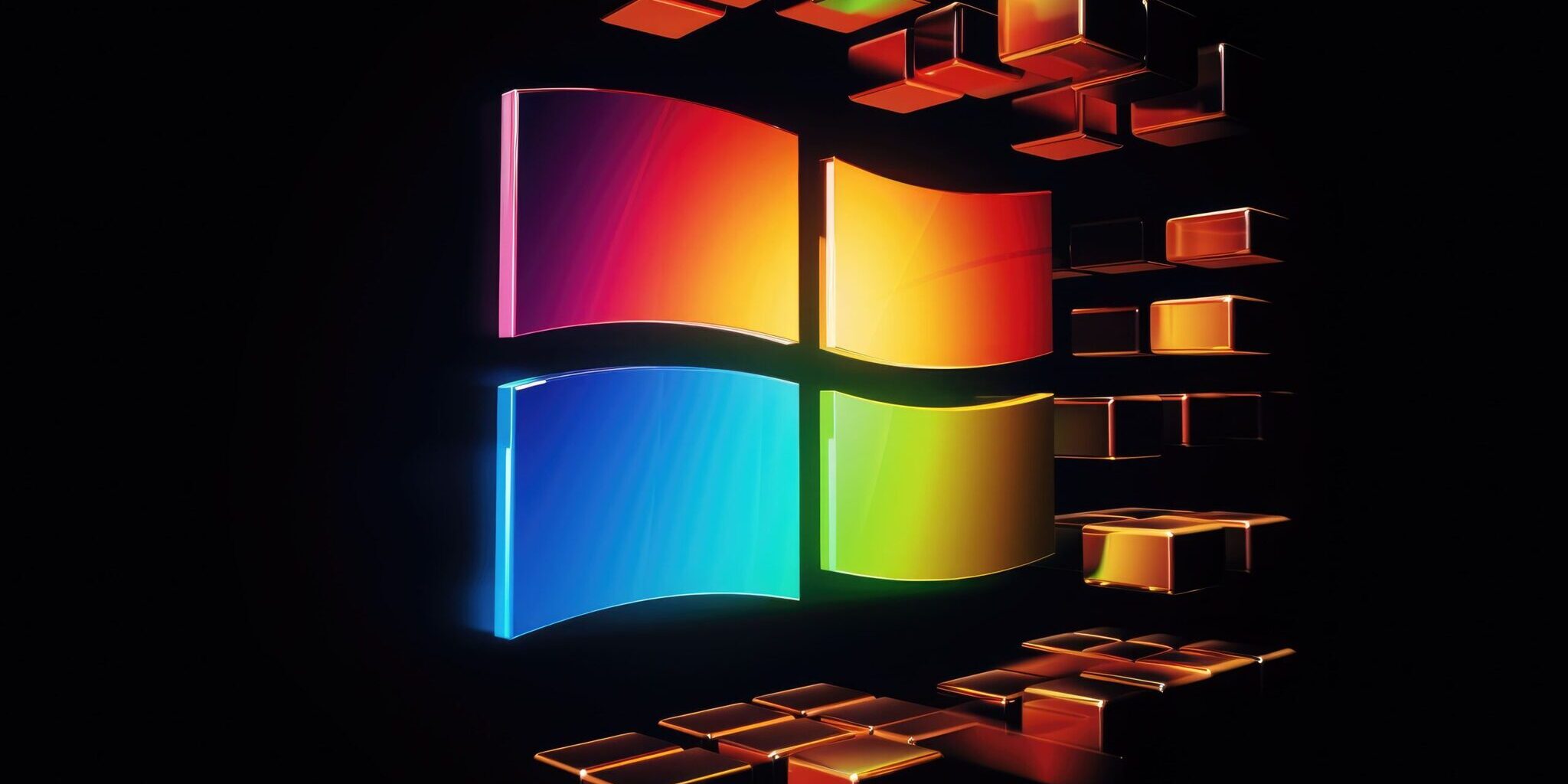 Nieuwe logo van windows Het logo van windows