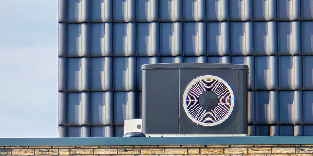 warmtepomp voor op het dak