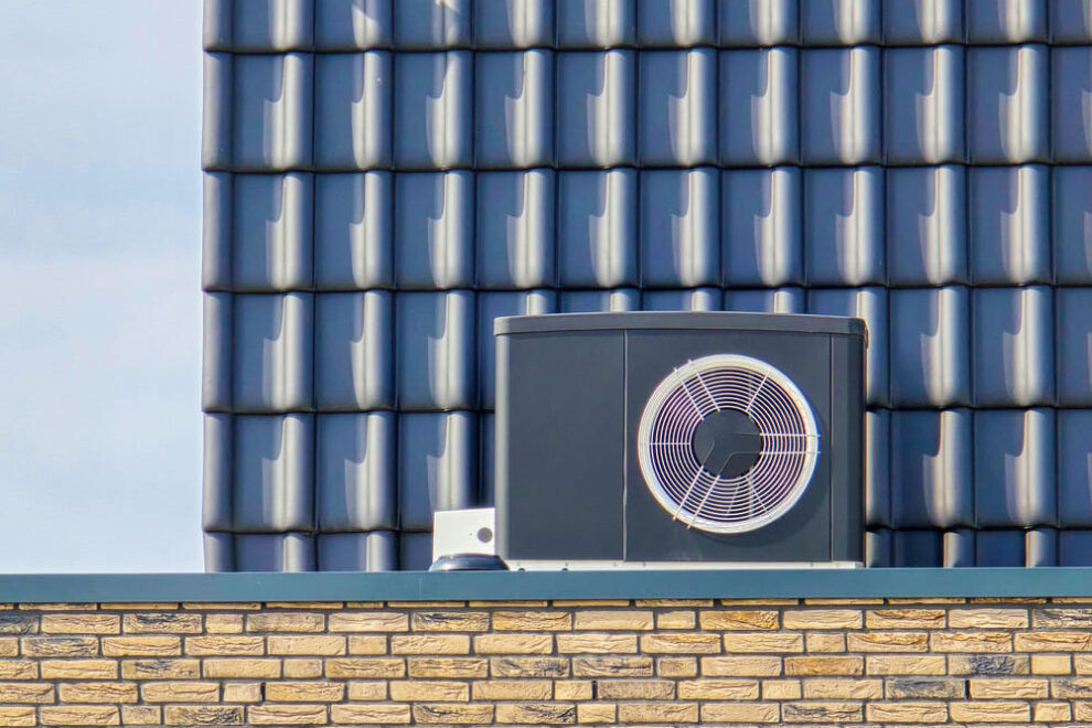 warmtepomp voor op het dak