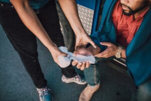 Man heeft polsblessure