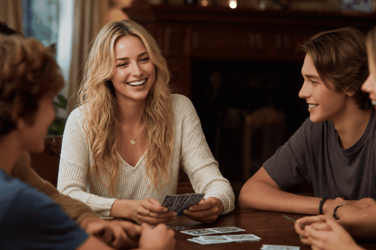 kaartspel spelen met vrienden