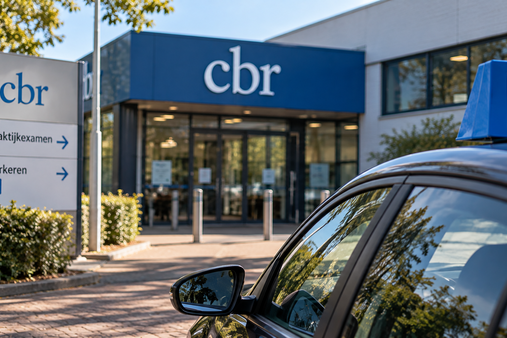 CBR-rijexamenlocatie met lesauto CBR-rijexamenlocatie met lesauto