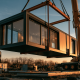 prefab woonunit die op locatie geplaatst wordt